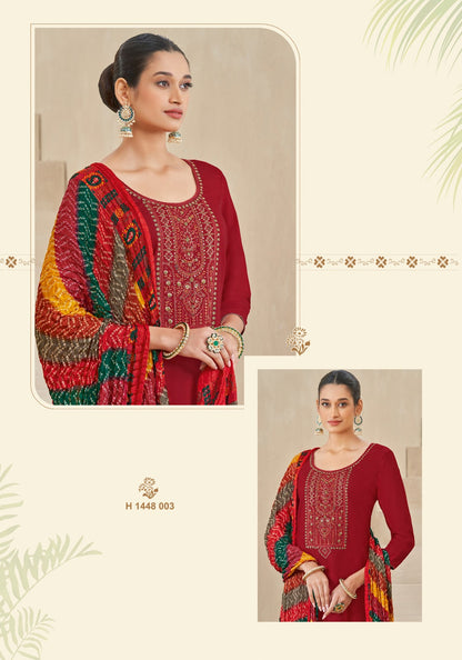 Nigaar Edition-24 Jaimala Reyon Pant Style Suits