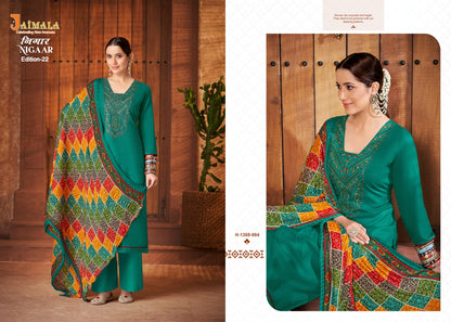 Nigaar Edition 22 Jaimala Rayon Pant Style Suits
