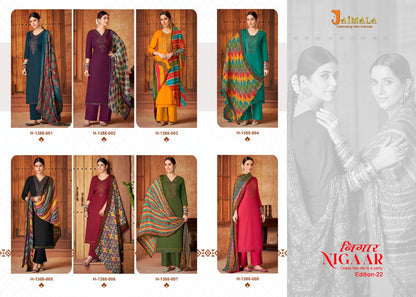 Nigaar Edition 22 Jaimala Rayon Pant Style Suits