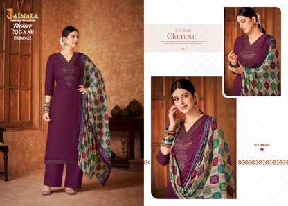 Nigaar Edition 22 Jaimala Rayon Pant Style Suits