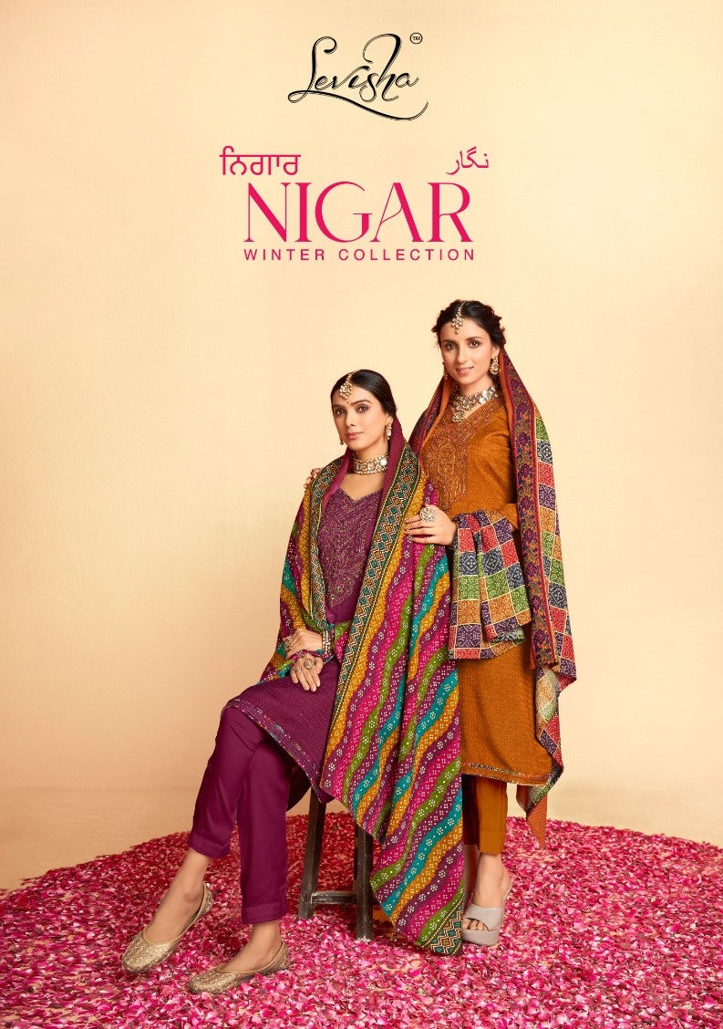 Nigar Levisha Pashmina Suits