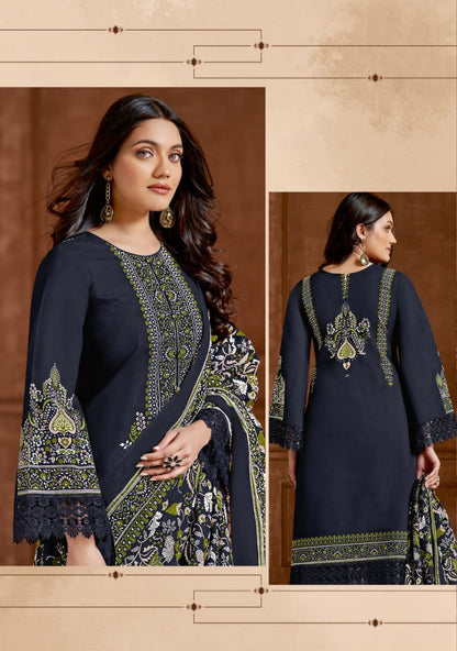 Nigar Vol 1 Mayur Creation Cotton Pant Style Suits