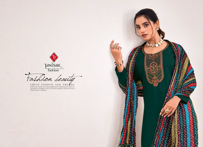 Nihar Tanishk Fashion Reyon Pant Style Suits