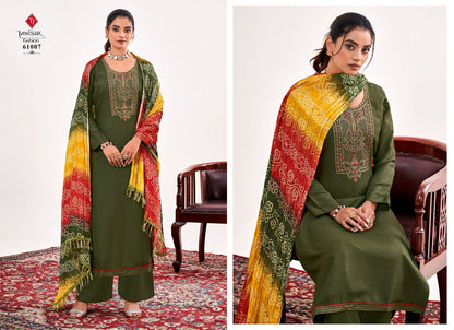 Nihar Tanishk Fashion Reyon Pant Style Suits