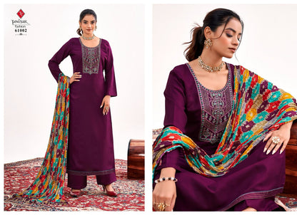 Nihar Tanishk Fashion Reyon Pant Style Suits