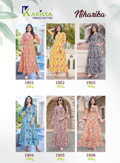 Niharika Karissa Cotton One Piece Gown