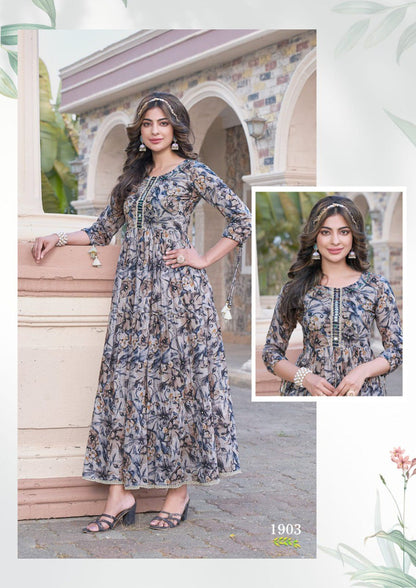 Niharika Karissa Cotton One Piece Gown