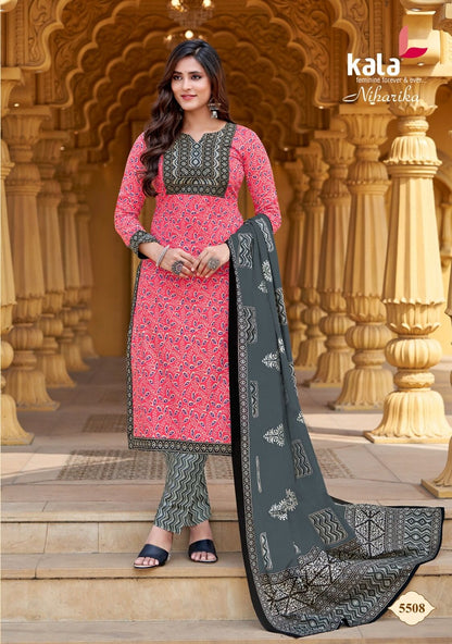 Niharika Vol 1 Kala Cotton Dress Material