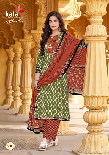 Niharika Vol 1 Kala Cotton Dress Material