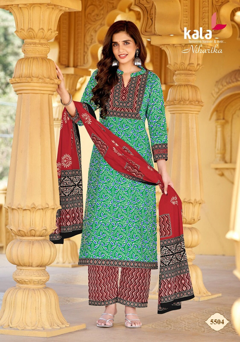 Niharika Vol 1 Kala Cotton Dress Material