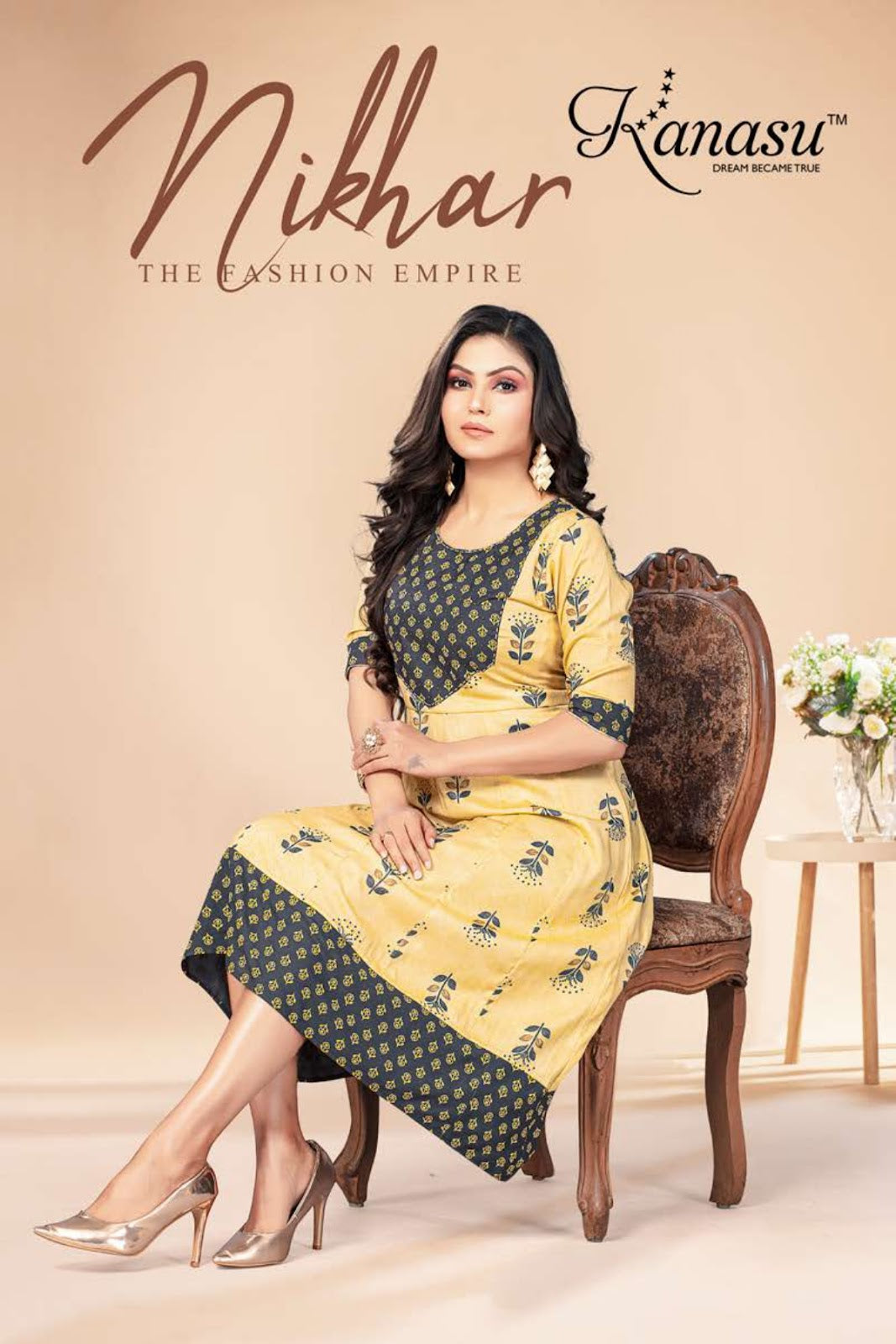 Nikhar Kanasu Rayon Anarkali Kurtis