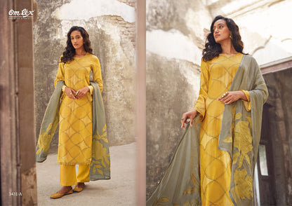 Nikhara Omtex Dasy Silk Pant Style Suits