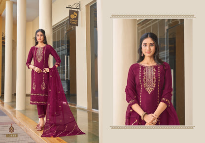 Nirali Kalaroop Dazzel Readymade Pant Style Suits