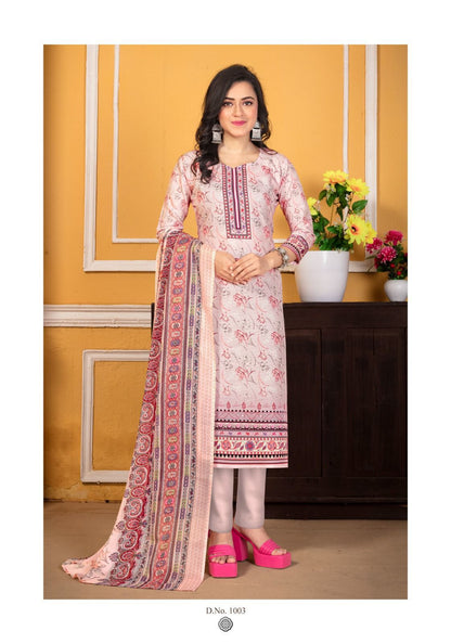 Nirman Vol 1 Shiv Gori Silk Mills Rayon Pant Style Suits