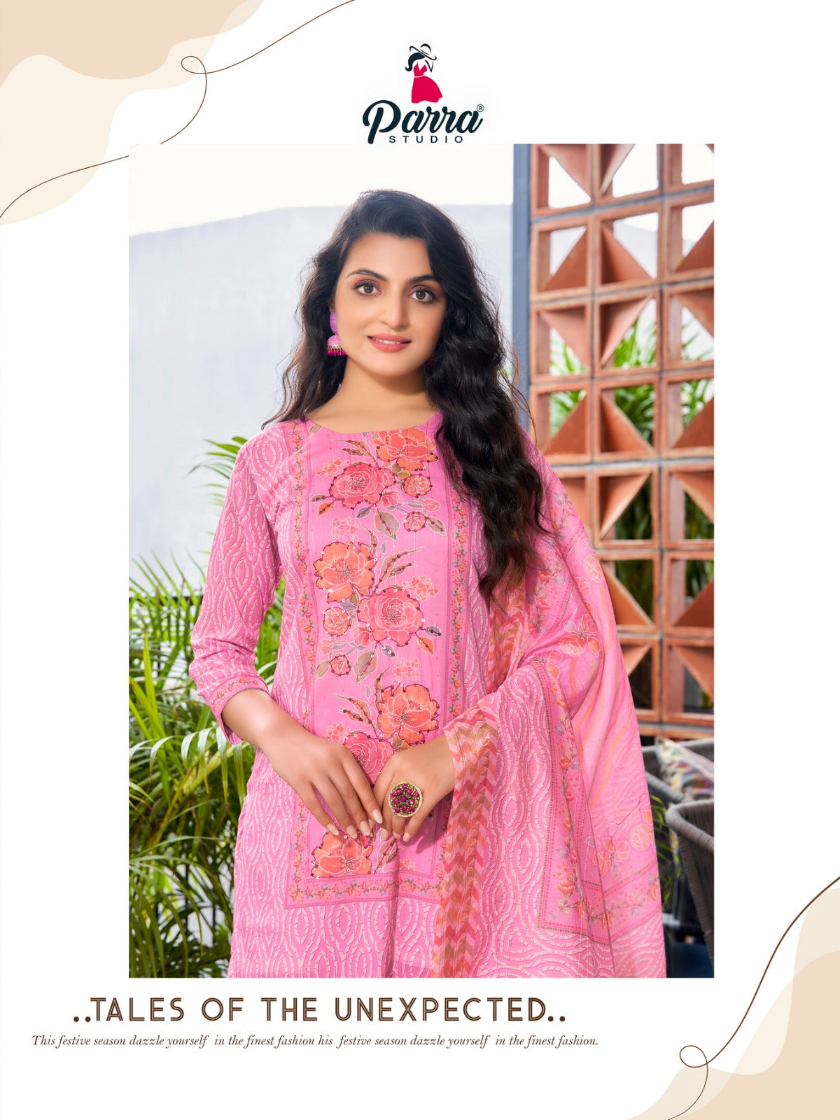 Nirwa Vol 1 Parra Studio Muslin Afghani Readymade Suit