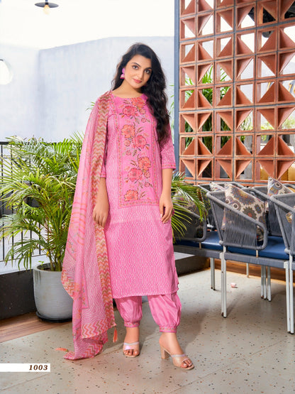 Nirwa Vol 1 Parra Studio Muslin Afghani Readymade Suit