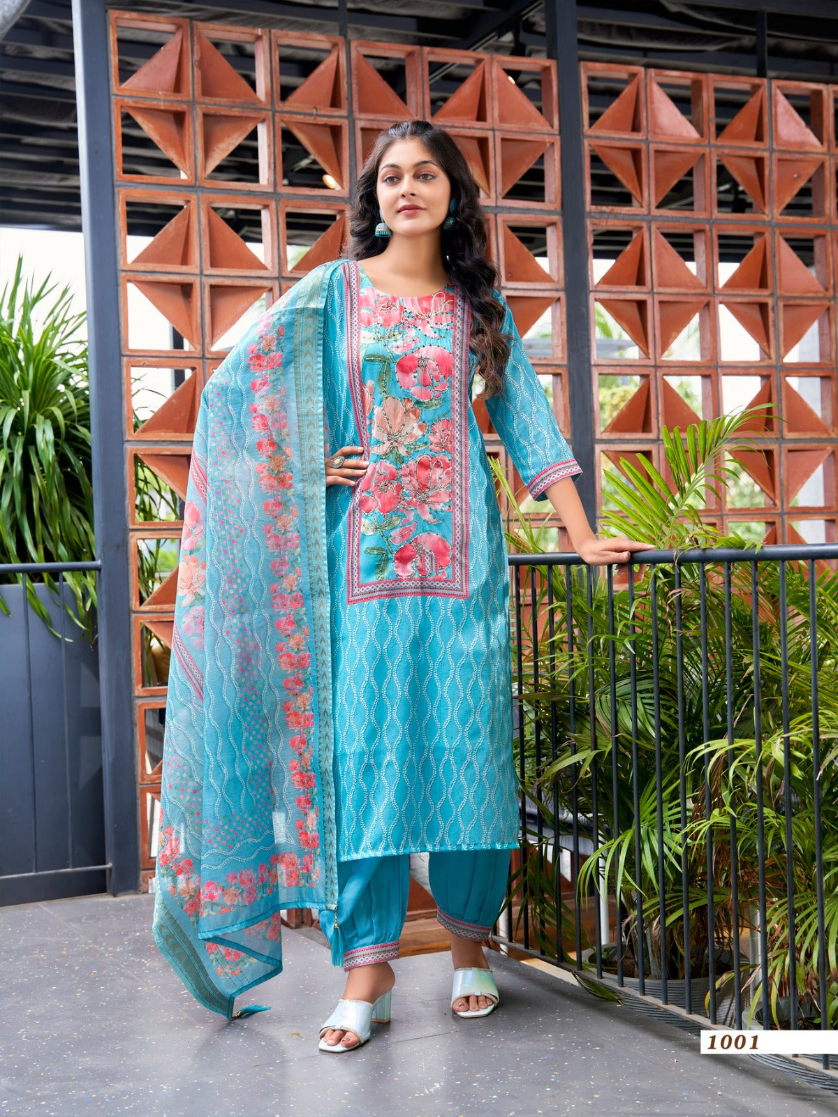 Nirwa Vol 1 Parra Studio Muslin Afghani Readymade Suit