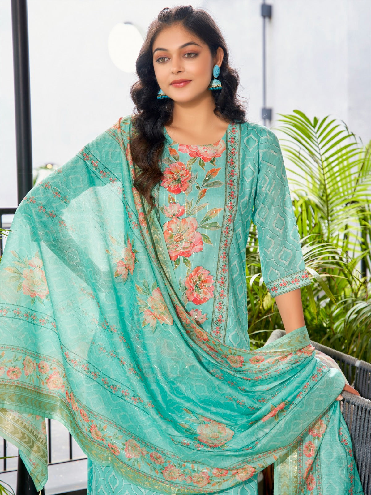 Nirwa Vol 1 Parra Studio Muslin Afghani Readymade Suit
