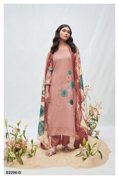 Nishi 2296 Ganga Wool Pashmina Suits