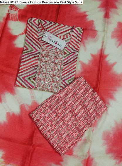 Nitya-2501 Dveeja Fashion Capsule Readymade Pant Style Suits