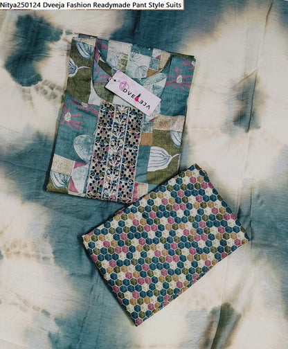 Nitya-2501 Dveeja Fashion Capsule Readymade Pant Style Suits