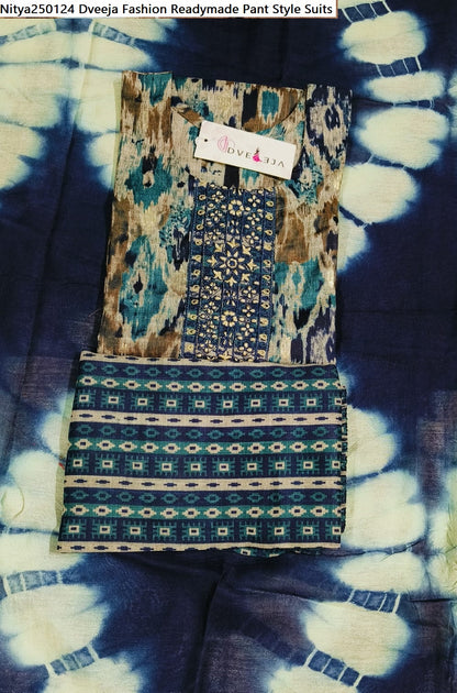 Nitya-2501 Dveeja Fashion Capsule Readymade Pant Style Suits