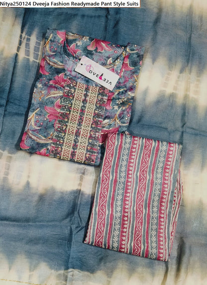 Nitya-2501 Dveeja Fashion Capsule Readymade Pant Style Suits