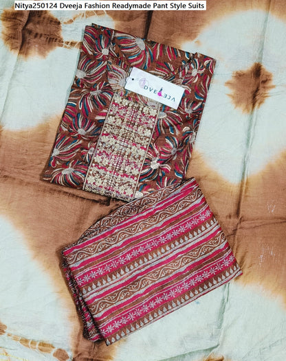 Nitya-2501 Dveeja Fashion Capsule Readymade Pant Style Suits
