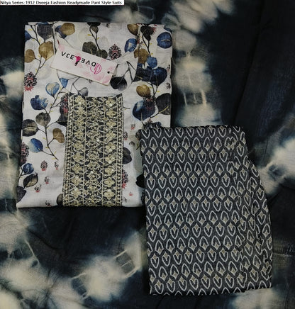 Nitya Series-1912 Dveeja Fashion Capsule Readymade Pant Style Suits