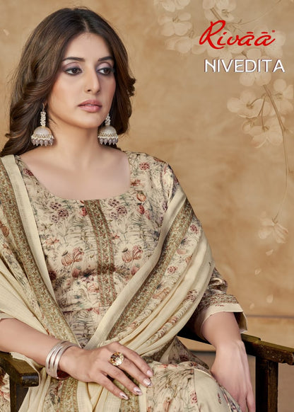 Nivedita Rivaa Jaam Satin Pant Style Suits