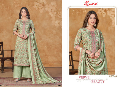 Nivedita Rivaa Jaam Satin Pant Style Suits