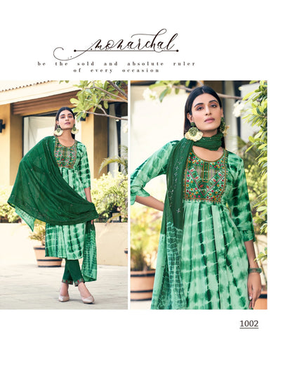 Noor Colour Pix Viscose Readymade Pant Style Suits