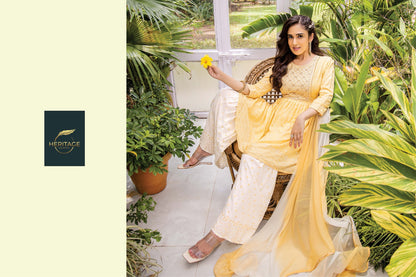 Noor Heritage Readymade Sharara Suits