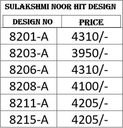 Noor Hit Sulakshmi Prints Sarees