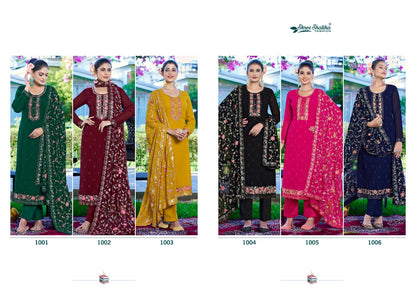 Noor Jahaan Vol 1 Shree Shalika Fashion Georgette Pant Style Suits