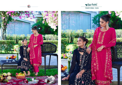 Noor Jahaan Vol 1 Shree Shalika Fashion Georgette Pant Style Suits