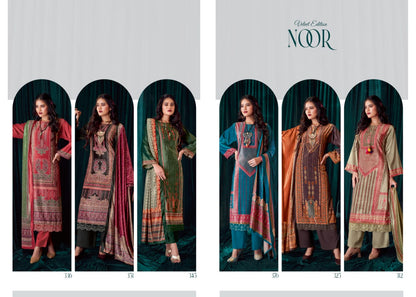 Noor Sahiba Velvet Suits