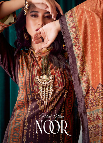 Noor Sahiba Velvet Suits