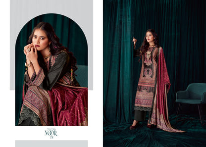 Noor Sahiba Velvet Suits