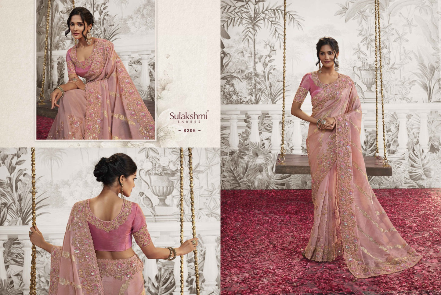 Noor Sulkashmi Soft Sarees