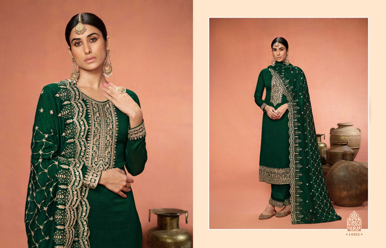 Noor Zisa Georgette Pant Style Suits