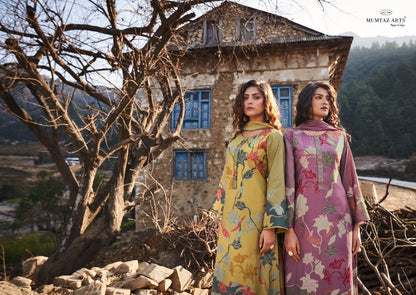 Noori Mumtaz Arts Viscose Muslin Pant Style Suits