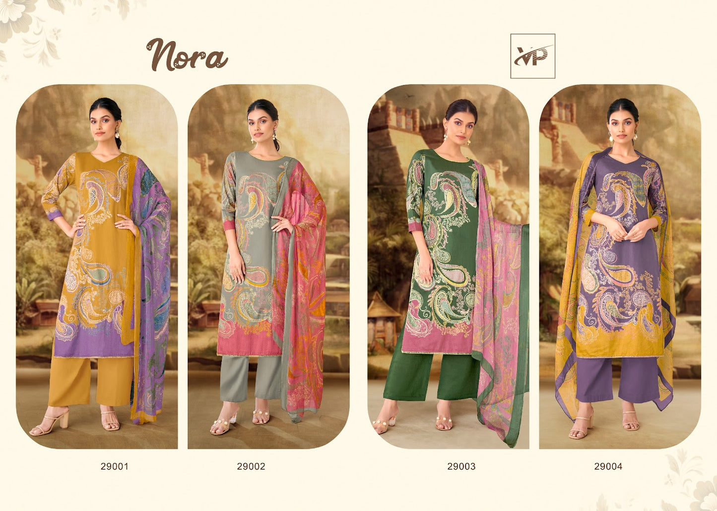 Nora Vp Jaam Cotton Pant Style Suits