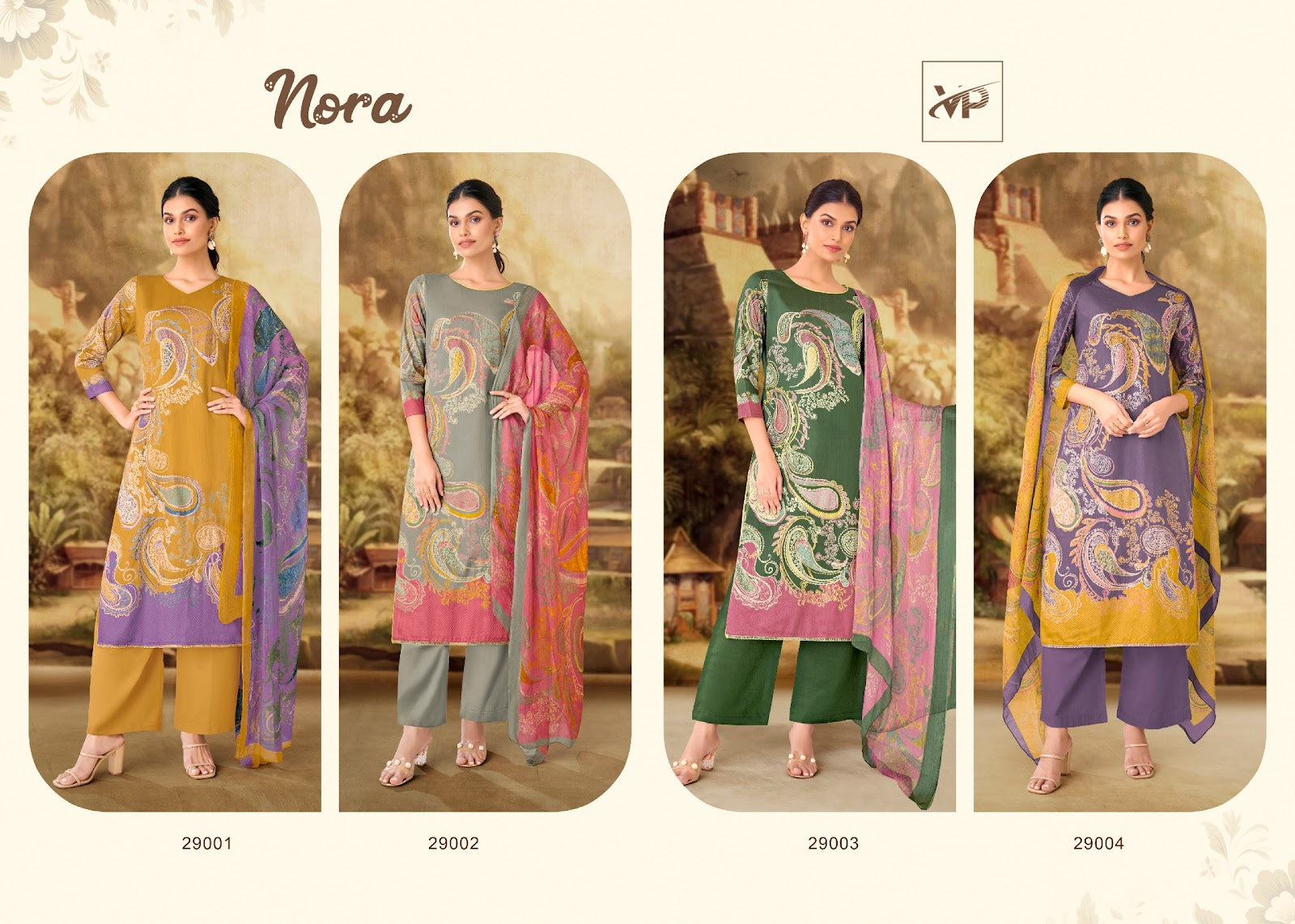 Nora Vp Jaam Cotton Pant Style Suits