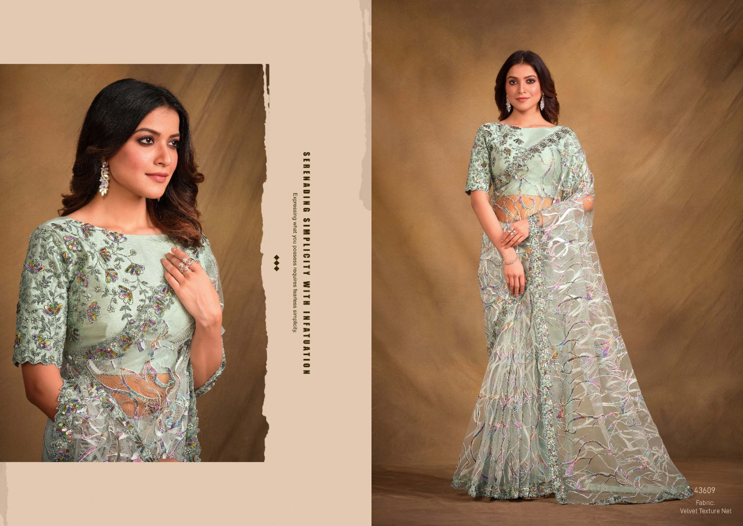 Norita-Mahitha Mahotsav Georgette Sarees