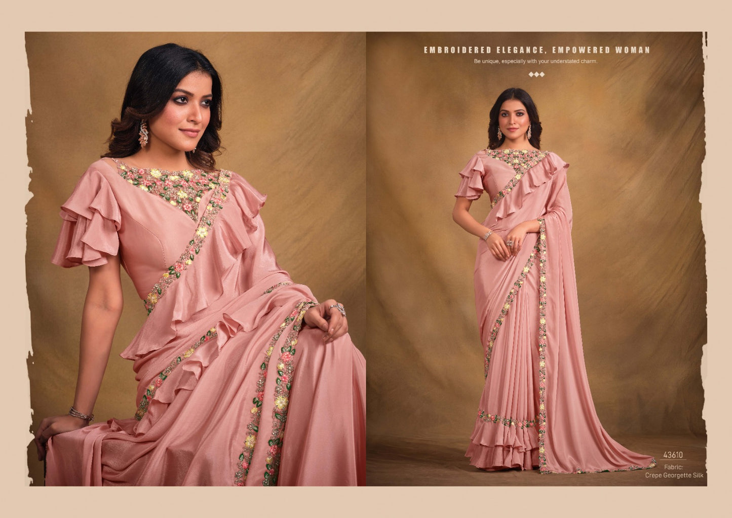 Norita-Mahitha Mahotsav Georgette Sarees