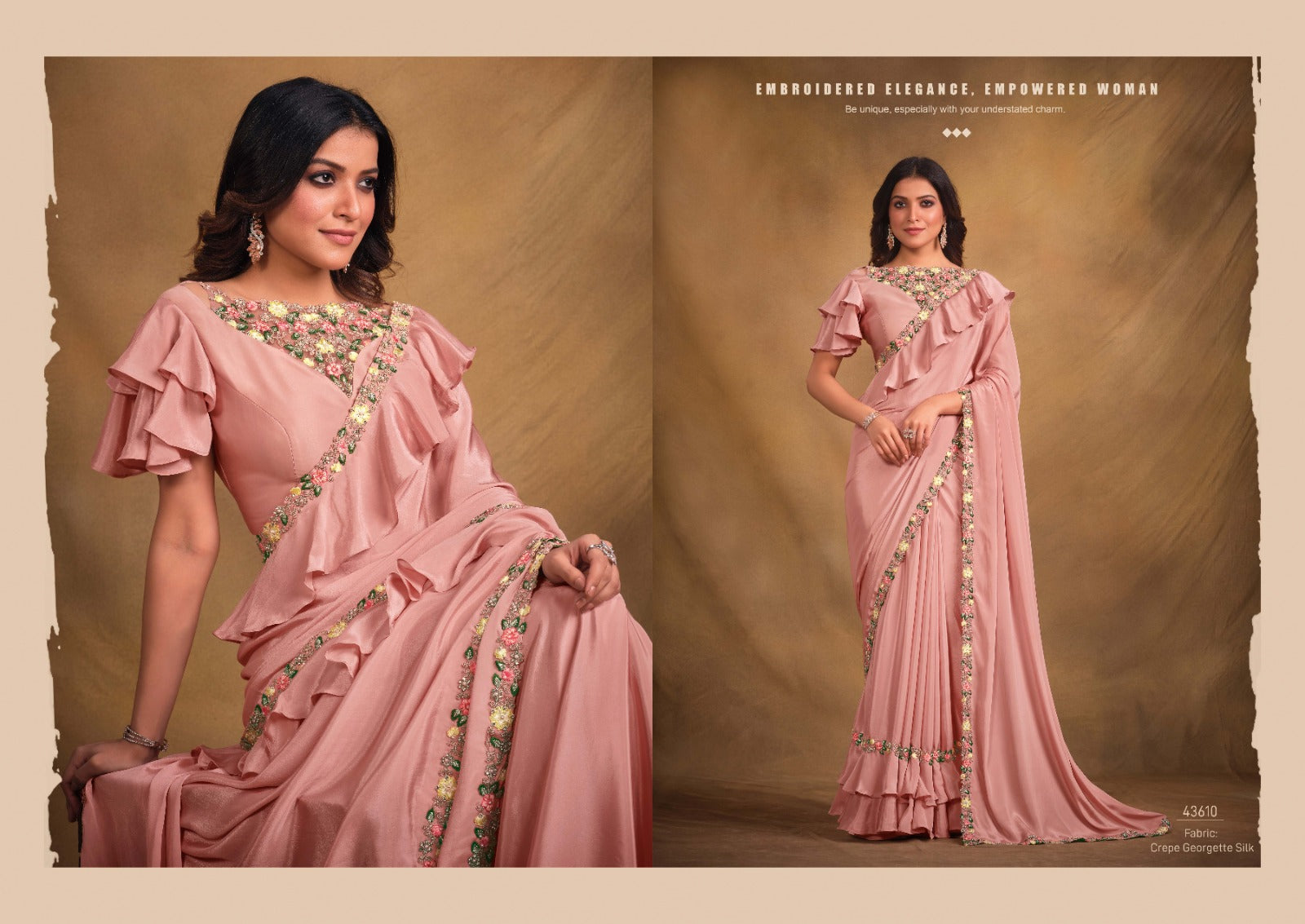 Norita-Mahitha Mahotsav Georgette Sarees