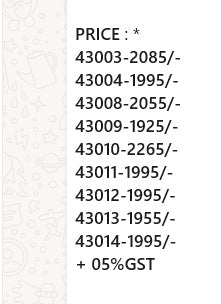 Norita 43000 Series Zaina Mahotsav Georgette Sarees