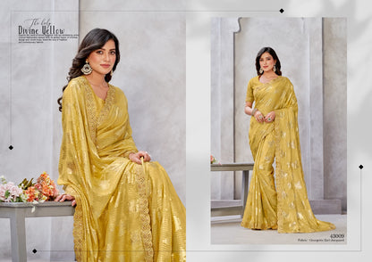 Norita 43000 Series Zaina Mahotsav Georgette Sarees