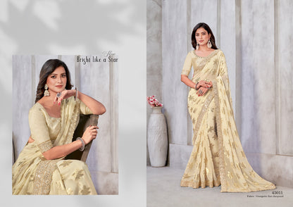 Norita 43000 Series Zaina Mahotsav Georgette Sarees